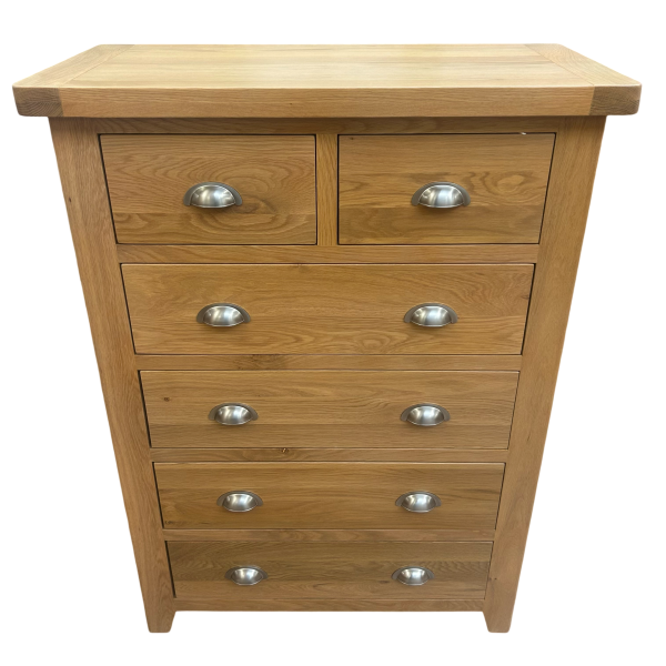 York Oak 2 Over 4 Chest